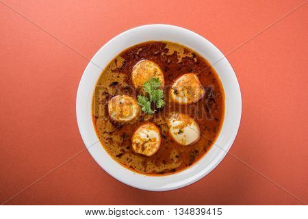 Indian famous Egg Masala curry / Anda Curry / Anda Masala curry / egg curry