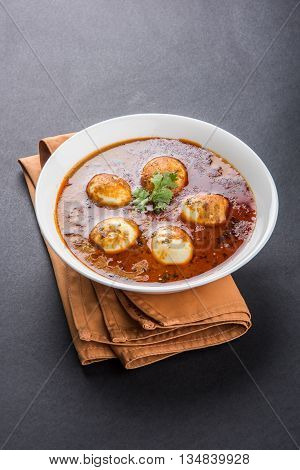 Indian famous Egg Masala curry / Anda Curry / Anda Masala curry / egg curry