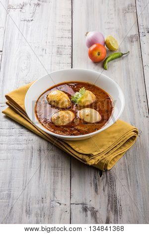 Indian famous Egg Masala curry / Anda Curry / Anda Masala curry / egg curry