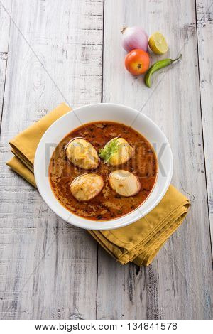 Indian famous Egg Masala curry / Anda Curry / Anda Masala curry / egg curry