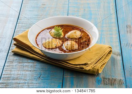 Indian famous Egg Masala curry / Anda Curry / Anda Masala curry / egg curry