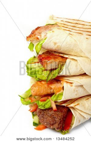 Tortilla mit Gemüse