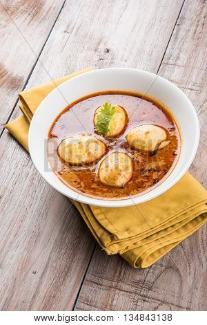 Indian famous Egg Masala curry / Anda Curry / Anda Masala curry / egg curry