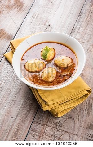Indian famous Egg Masala curry / Anda Curry / Anda Masala curry / egg curry