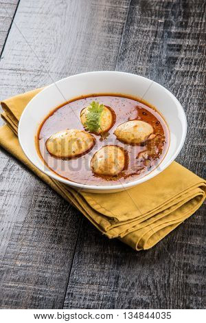 Indian famous Egg Masala curry / Anda Curry / Anda Masala curry / egg curry