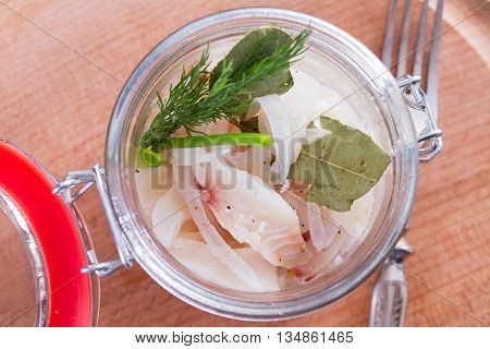 Saguday of Baikal omul with onions and peppers