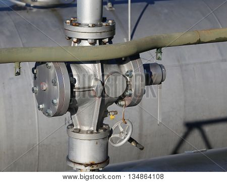 Valve For Closing And Opening Of The Industrial Plant