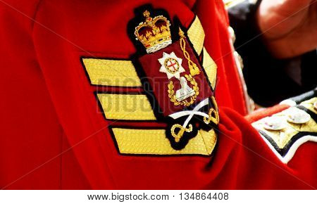 Military Musician During Trooping The Colour London England