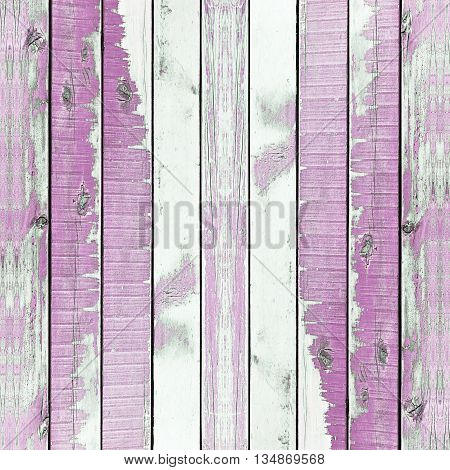 Wooden Wall Texture Background, Painted Puple, Vertical