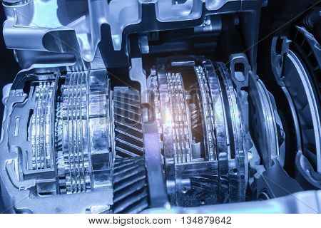 Automotive transmission gearbox