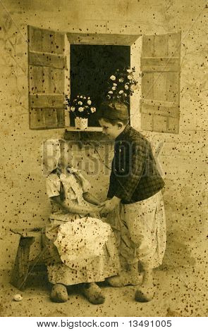 Foto antiga.