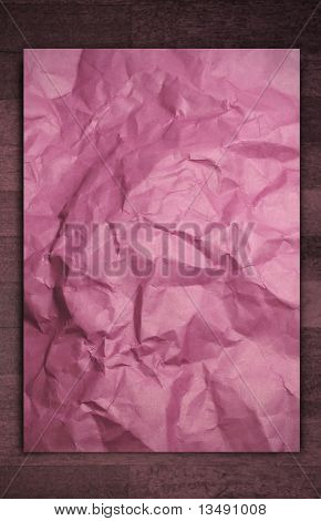 Tekstura fioletowy zmięty papier