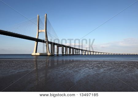 Ponte Vasco da Gama in Lissabon