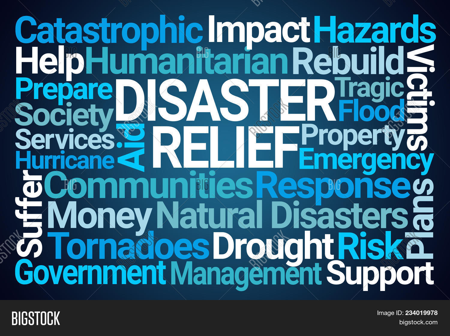 Disaster Relief Word Image & Photo (Free Trial) Bigstock