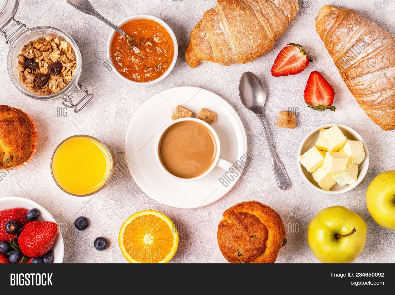 Continental Breakfast Image & Photo (Free Trial) Bigstock