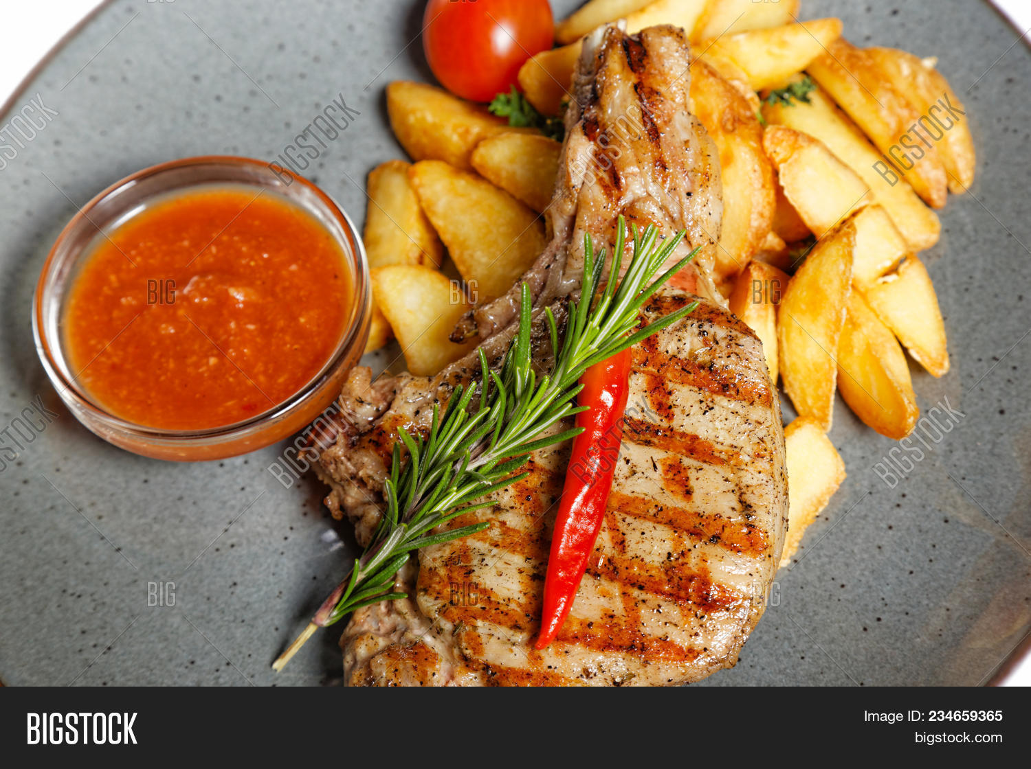Fried Meat Garnish Image & Photo (Free Trial) Bigstock