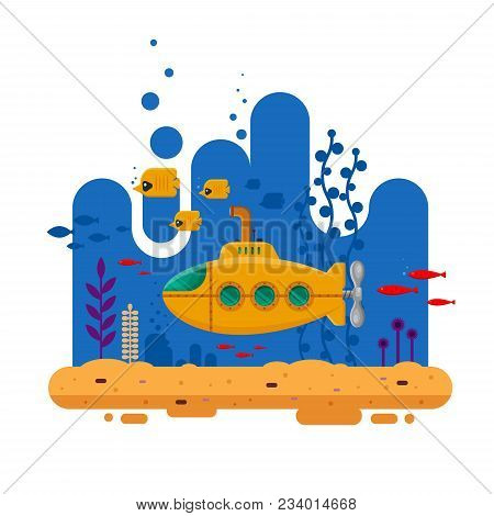 yellow submarine vector photo free trial bigstock