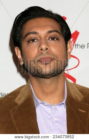 LOS ANGELES - MAR 26:  Abhi Sinha at the The Young and The Restless Celebrate 45th Anniversary at CBS Television City on March 26, 2018 in Los Angeles, CA