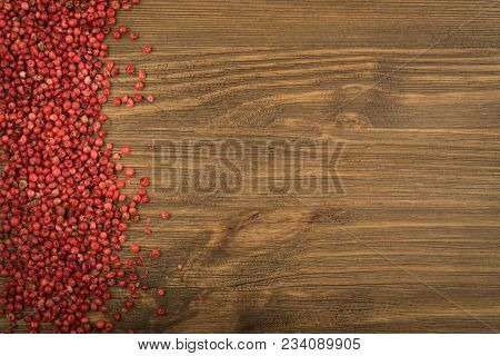 Pink Pepper Or Red Pepper Corns