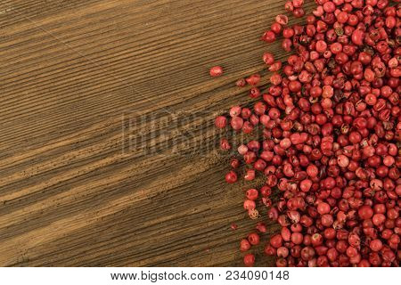 Pink Pepper Or Red Pepper Corns