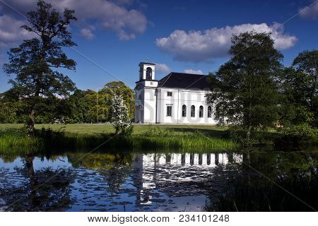Church In Hoersholm Slotshave