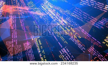 Falling Streams Of Coding Program Rays