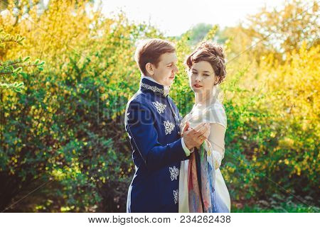 These Romantic Happy Moments Of Wedding Couple.