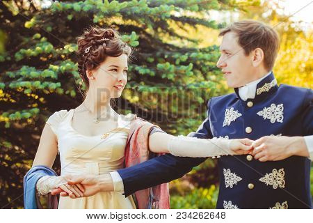 These Romantic Happy Moments Of Wedding Couple.