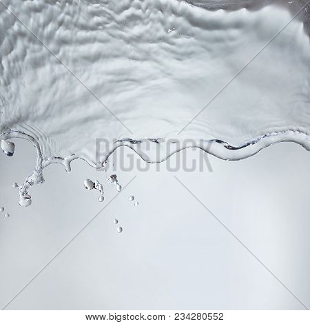 Water Splash Horizont Square Pure Water Flow