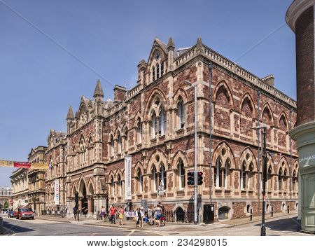 21 June 2017: Exeter, Devon, England, Uk - Albert Memorial Museum And Art Gallery, Queen Street Exet