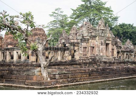 Thailand Buriram Khmer Temple Prasat Muang Tam