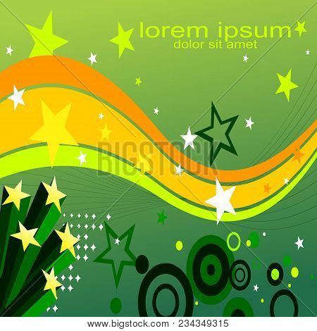 Sample Design Wave Star Background Graphic Resources