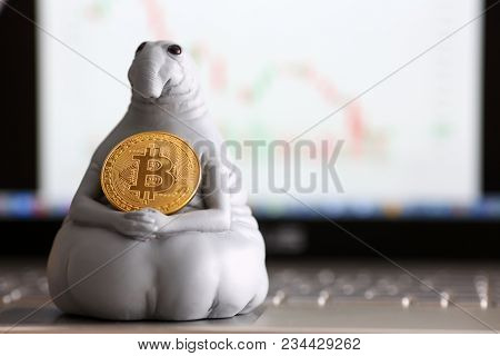 Minsk, Belarus - April 02, 2018: Homunculus Loxodontus Copy Of Dutch Artist Margriet Van Breevoort S