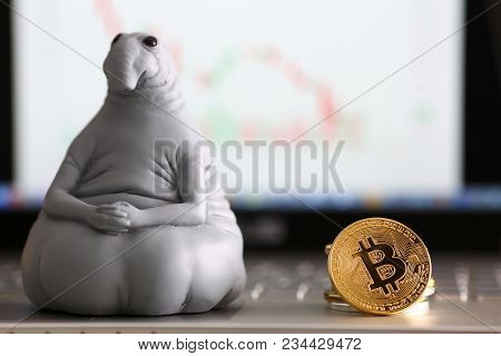 Minsk, Belarus - April 02, 2018: Homunculus Loxodontus Copy Of Dutch Artist Margriet Van Breevoort S