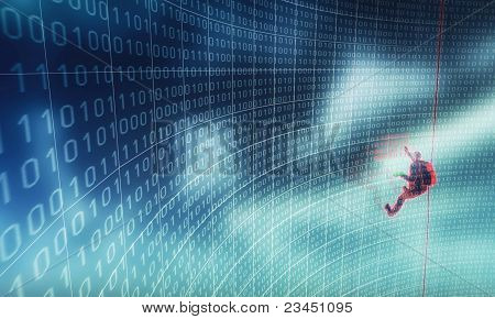 Hacker en acción