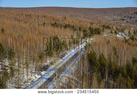 Winter Scenery Of Heilongjiang, China