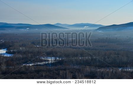 Winter Scenery Of Heilongjiang, China