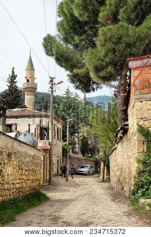 Canakkale, Turkey - March 31, 2018; Yesilyurt Is A Turkish Village On Ida Mountains In Canakkale, Tu