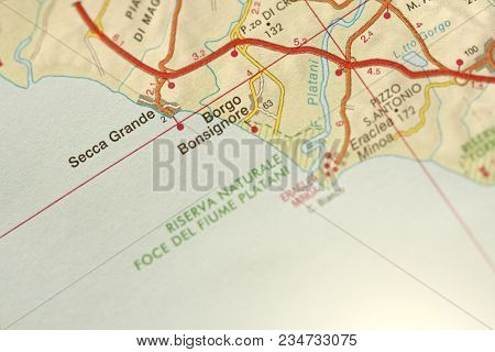 Secca Grande. The Island Of Sicily, Italy.