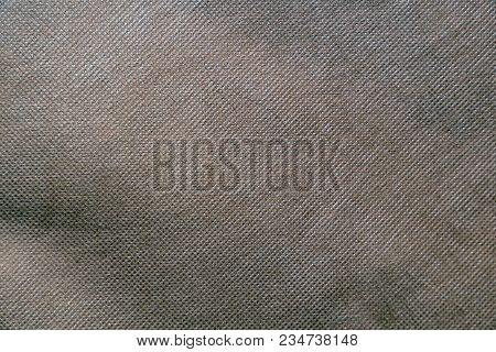 Abstract Texture Of Dark Artificial Leather For Background