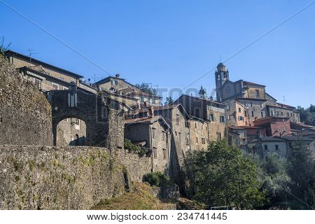 Mulazzo, Lunigiana, Massa Carrara, Tuscany, Italy, Old Typical Village