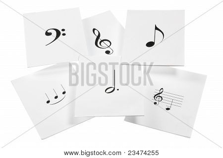 Музыкальные ноты