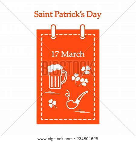 Calendar Beer Clover Vector Photo Free Trial Bigstock
