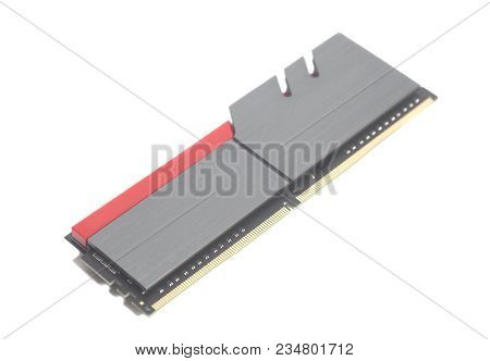 High Performance Ddr4 Computer Memory Ram  Isolated On White