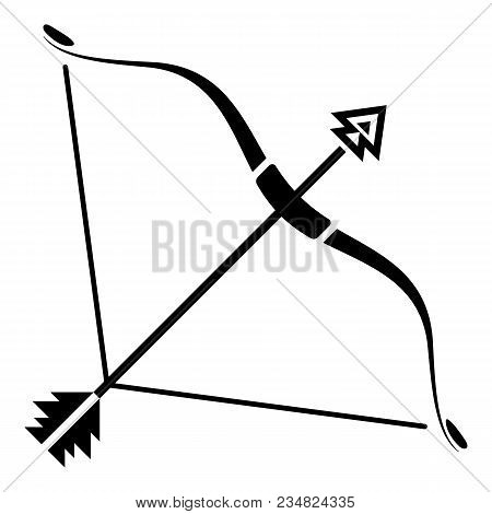 Srong Bow Icon. Simple Illustration Of Srong Bow Vector Icon For Web