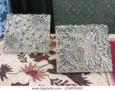 Jakarta, Indonesia - June 8, 2017: A Few Of Indonesian Traditional Herbs For Making Batik Dye.