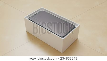 Hong Kong, Hong Kong, 01 March 2018:- Open the box of iphoneX 