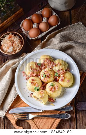 A Fresh And Tasty Pyzy Are A Type Of Polish Dumpling