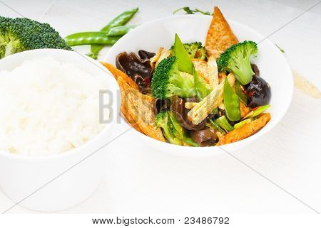 Verdure e tofu Beancurd