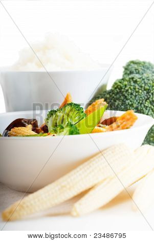 Verdure e tofu Beancurd
